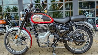2022 Royal Enfield Classic 350 | Walkaround Review - 2022 Royal Enfield Classic 350 |  Chrome Red