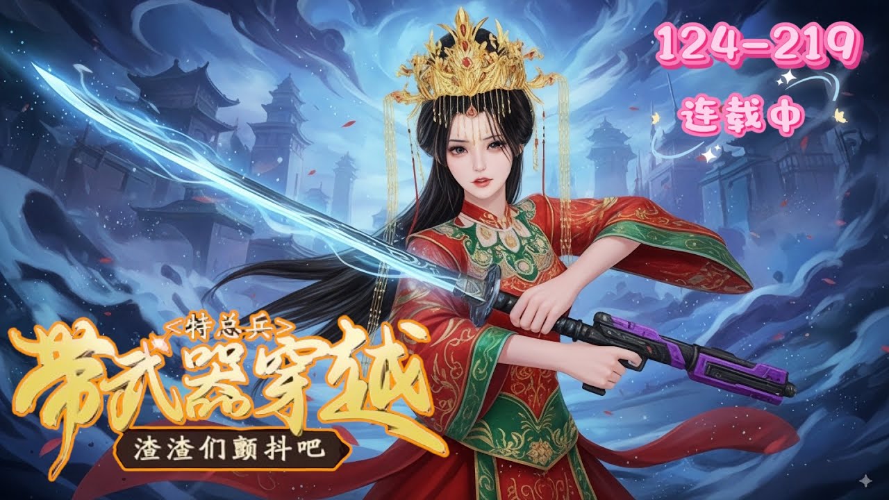 💖《带武器穿越》124~219💖现代特种兵苏沐雪执行任务被炸死后，魂穿东离国丞相不受宠嫡女。她携空间武器，性格彪悍，遇渣照打，专治各种不服，开启爽飒虐渣之旅……