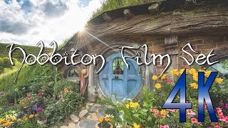 Hobbiton Movie Set (Shire Middle Earth) in 4k UHD