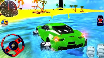 Mobil Balap Sport Racing Lintas Atas Air Mantap - Game Mobil Simulator Android Gameplay