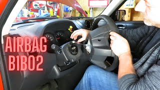 How to fix Air Bag Code B1B02 on Jeep and Chrysler Vehicles SRS System -  YouTube