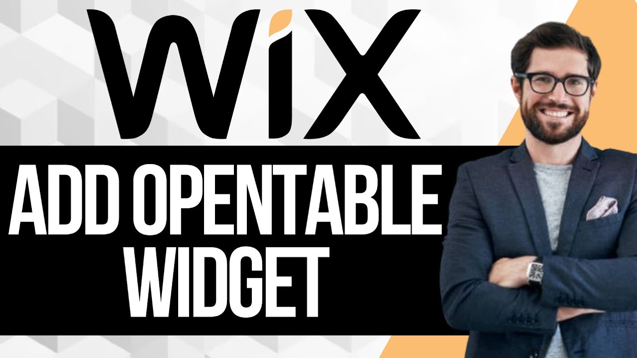 How to add an OpenTable widget to Wix