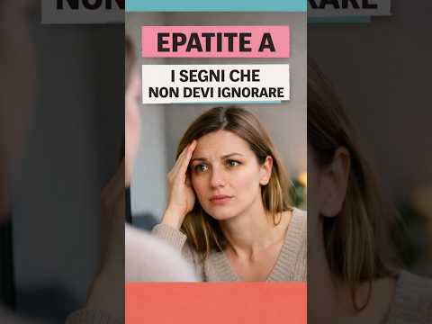 Video Epatite A: i segni che non devi ignorare