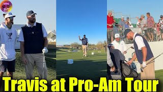 Travis Kelce looks GORGEOUS in Retro Nike vest at The 2026 WM Phoenix Pro-Am day
