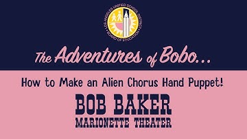 How to Make a Alien Chorus Hand Puppet