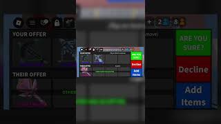 W/F/L #mm2 #murdermystery2 #pro #trading #roblox #mm2trading #cringe