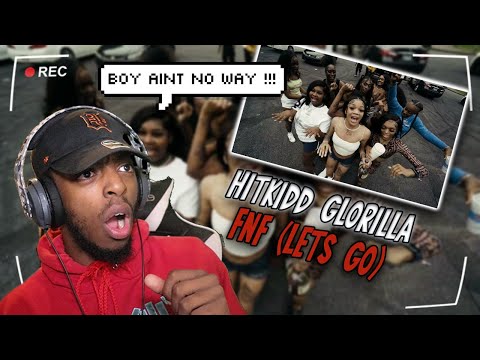 CITY GIRLS UP 1000 !!! Hitkidd & Glorilla - FNF (Let's Go) - REACTION