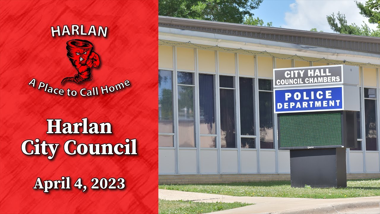 Harlan City Council Meeting - 4/4/23