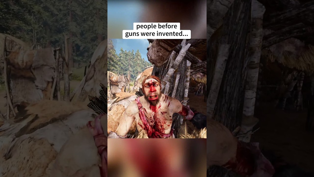 People before guns were invented...FC Primal stealth kills 