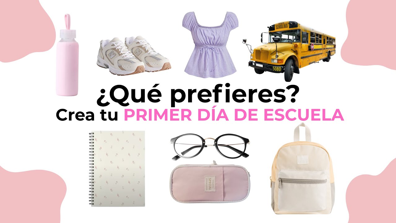 Crea el PRIMER DÍA DE ESCUELA de tus sueños | ¿Qué prefieres? | THIS or THAT 💗🚌📚