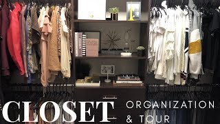 CLOSET ORGANIZATION + TOUR | CamilaaInc