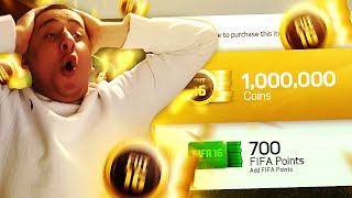 THE ONE MILLION COIN PACK!!!!! - FIFA 16 PACK OPENING