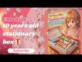 What’s Inside My 10-Year-Old Stationery Box? 😱 | Surprise Unboxing