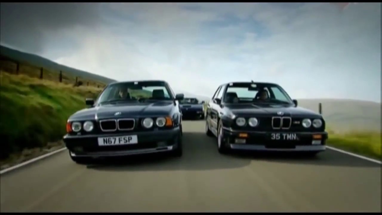 Top Gear BMW M5 vs BMW M3 С чего всё начиналось YouTube