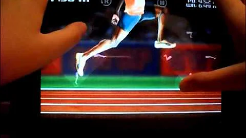 QWOP for iOS long jump