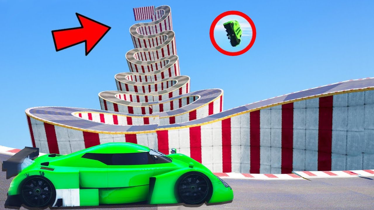Welches AUTO schafft die 90° RAMPE in GTA 5 ?