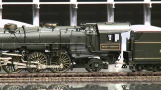 051980-HO Brass Model Train -  KEY IMPORTS CS#76 B&O P-7 4-6-2 #5300 - President Washington - Green/
