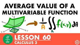 Average Value of Multivariable Functions | Calculus 3 Lesson 60 - JK Math