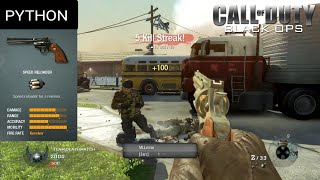 Call of Duty: Black Ops | PYTHON (Speed Reloader) ONLY vs 9 BOTS | Map: NUKETOWN! (PS3 1080p) Net Worth