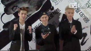 [HD] 140530 EXO Sehun, Suho and Tao at 'Crying Man' Movie VIP Premiere