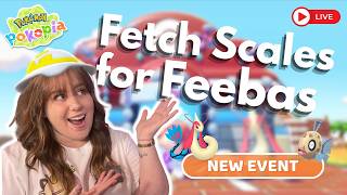 🔴 Pokémon Pokopia LIVE – Fetching Scales for Feebas Event! 🐟✨ Feebas & Milotic!