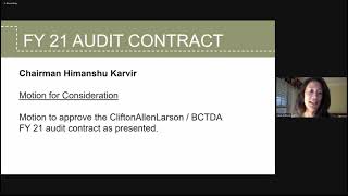 LIVE @ Buncombe County Tourism Development Authority Meeting 3/25/21