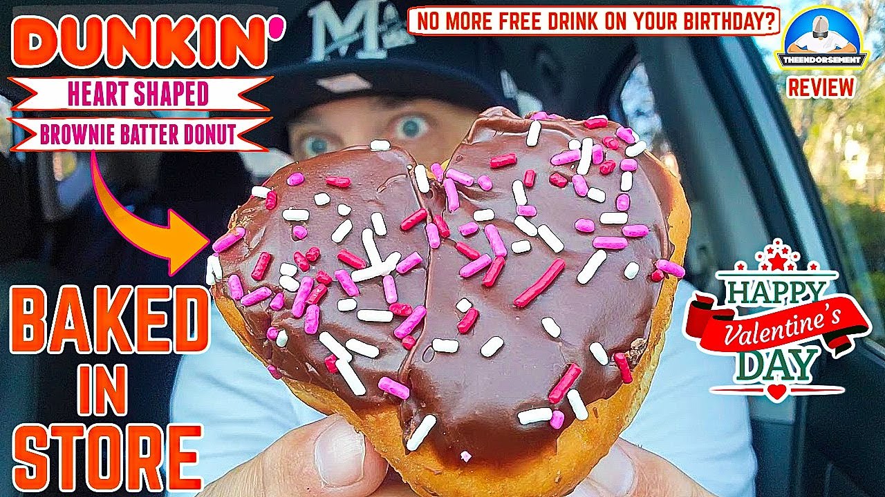 Dunkin Brownie Batter Donut Baked IN STORE Happy Valentine s Day dunkin-brownie-batter-donut-baked-in-store-happy-valentine-s-day