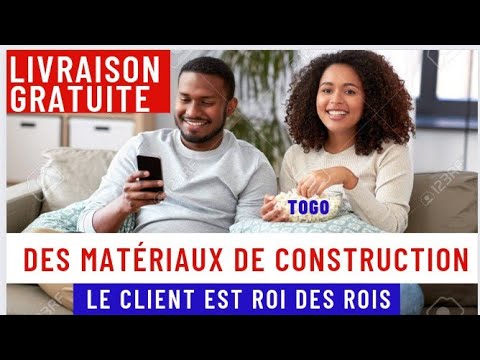 Livraison à domicile des matériaux de construction à Lomé au Togo avec ETEF QUINCAILLERIE