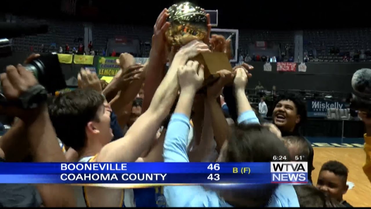 Booneville Blue Devils win 3A boys basketball championship YouTube