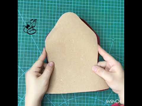 آموزش الگو و دوخت جاعینکی چرمی 