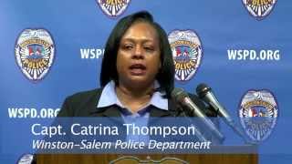 Winston-Salem Unsolved Homicides News Conference