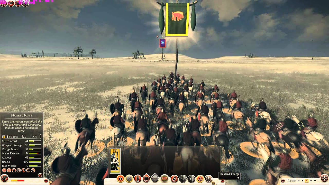 Rome 2 - Noble Horse vs. Royal Cataphracts