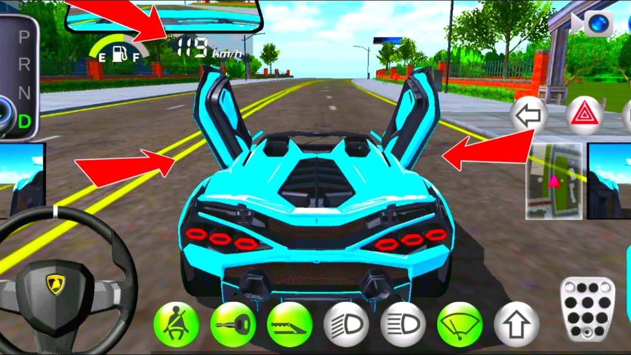 Top speed check of super car on highway road || 3D Driving class ...