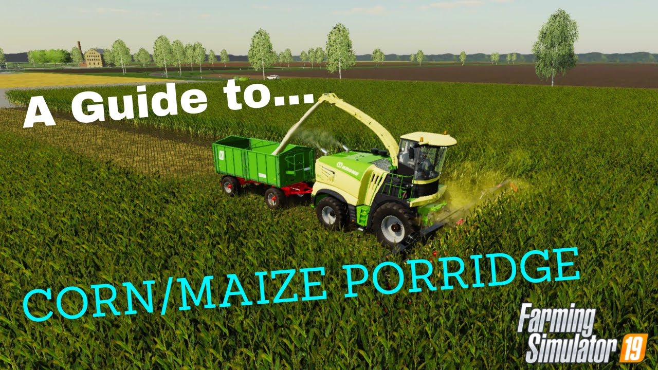 A Guide to... Corn Porridge/Maize Porridge on Farming Simulator 19 | FS19