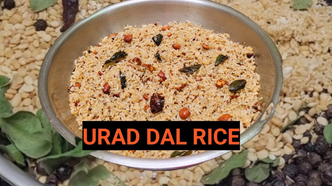 சுவையும் சத்தும் நிறைந்த urad dal rice|urad dal rice recipe|lunch Box ...