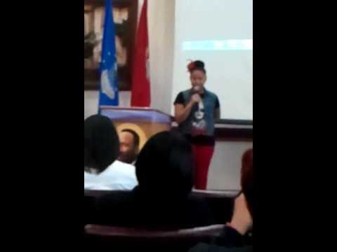 Camry Gipson singing Strength, Courage & Wisdom by India Arie
