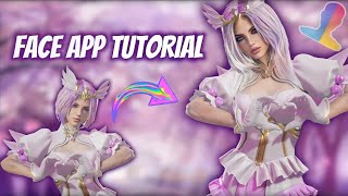 PUBG CHARACTERS FACE APP TUTORIAL 😍❤️ SARAH YT 🔥✨ screenshot 5