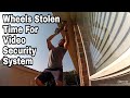 Amcrest Eco HD 1080p Video Sercurity System Installation GMC wheels  Stolen