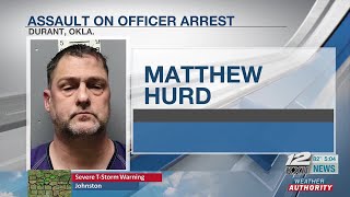 Bryan County man arrested accused of assaulting police officer