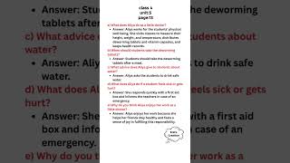 Class 4 unit:5 page 13 | English book| solve questions |