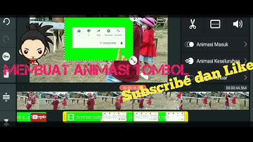 Cara Membuat Animasi Tombol Subscribe dan Lonceng di Hp Android | KINEMASTER TUTORIAL