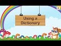 Using a dictionary  english grammar  composition grade 3  periwinkle