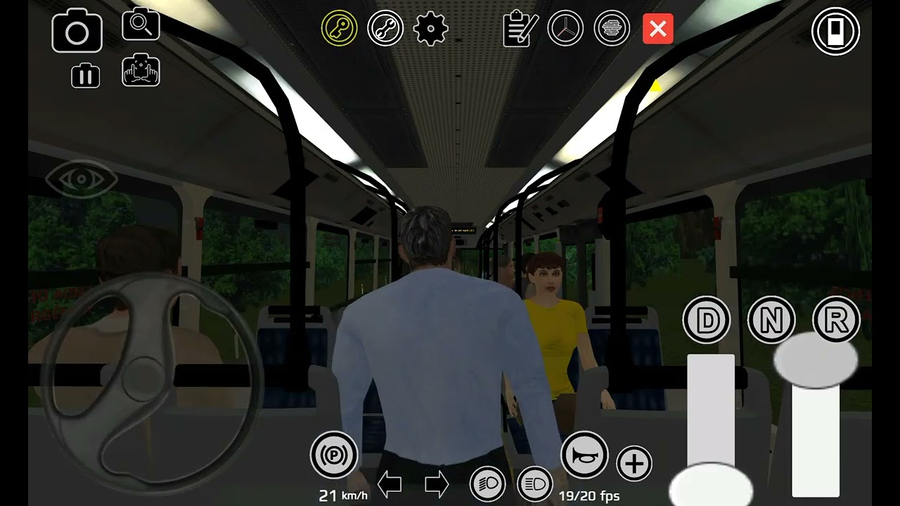 À bord du MAN NL313 €2 n°3771 - Réseau Gaul' Bus - Ligne 10