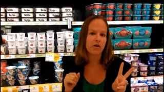 Virtual Supermarket Tour:  How to Choose a Healthy Yogurt