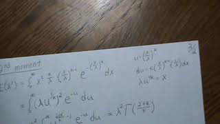 Mean, Variance, Median, and Mode of a Weibull Distribution