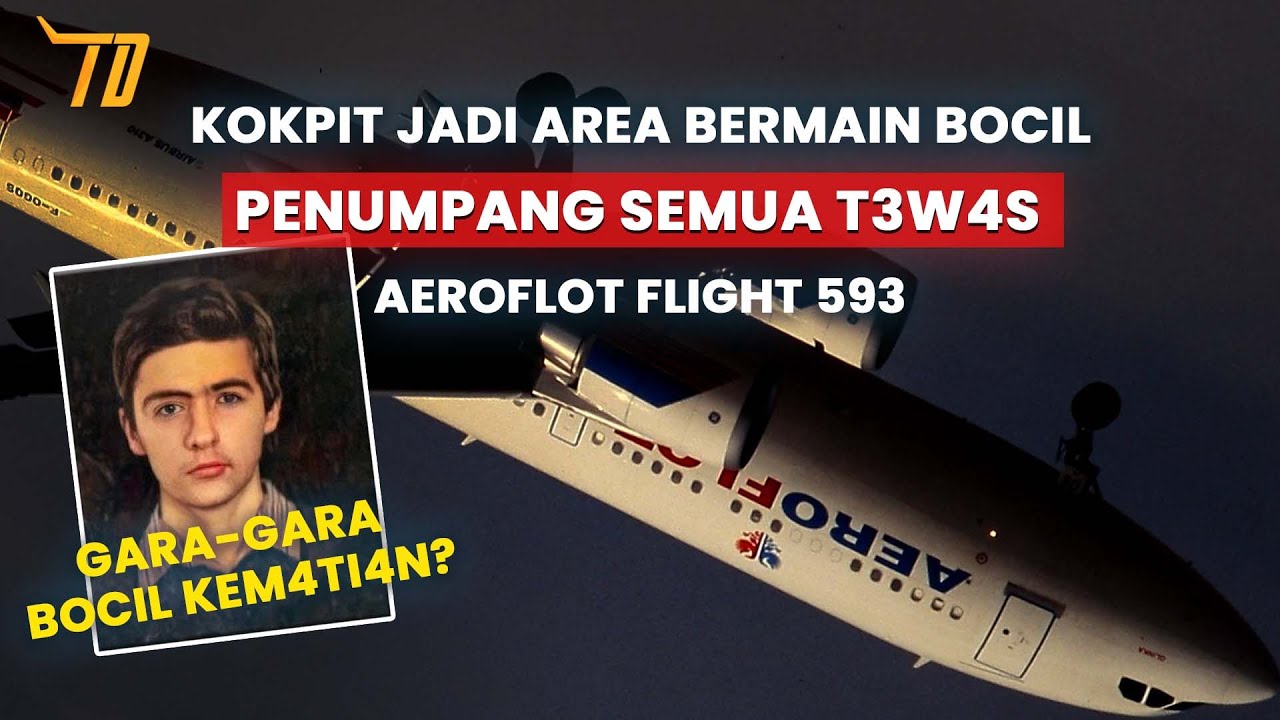 Kokpit Jadi Area Bermain Anak Pilot, Penumpang Tak Berdosa Jadi Korban | Aeroflot 593