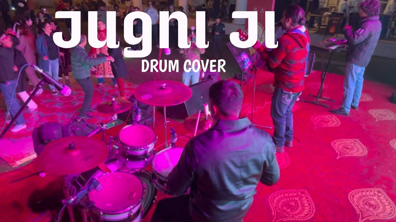Jugni ji || Navi Project || live band || drum cover || DLF society 
