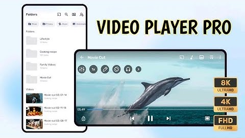 best video player for android 2025 | 4k video player | all format video player for android