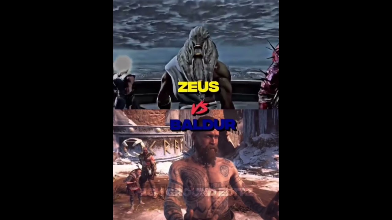 Greek mythology Vs Norse mythology | Zeus Vs Baldur