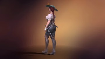 Pirate - low-poly game character